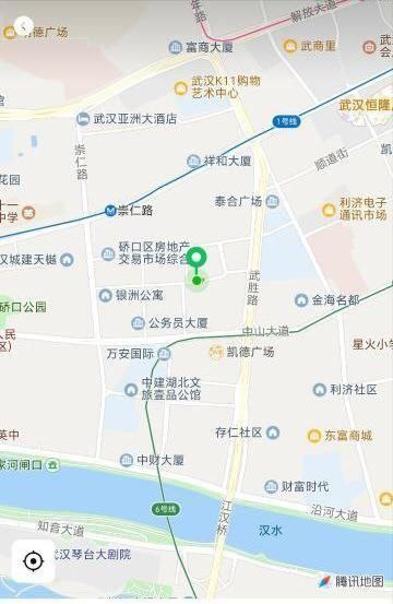 武汉 荣华街靠近武胜路的位置，